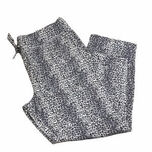 Victoria’s Secret Crop Capri Jogger Pj Pajama Pant Medium